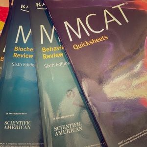 MCAT study books